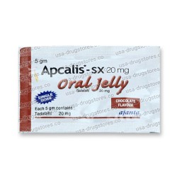 Apcalis SX 20 mg Oral Jelly Chocolate Flavor Apcalis SX 20 mg Oral Jelly Chocolate Flavor
